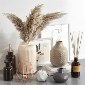 Decorative with dried flowers